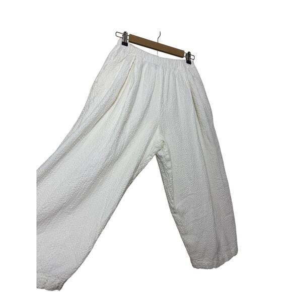 Toit Volant Radio Pants in White Women's Sz. XS/S - Picture 4 of 11